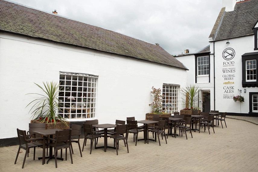 The Cross Keys Hotel Peebles Exterior photo